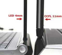 LED and CCFL display comparison